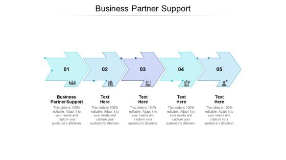 Business Partner Support Ppt PowerPoint Presentation Show Infographics Cpb