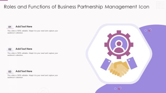 Business Partnership Management Ppt PowerPoint Presentation Complete With Slides