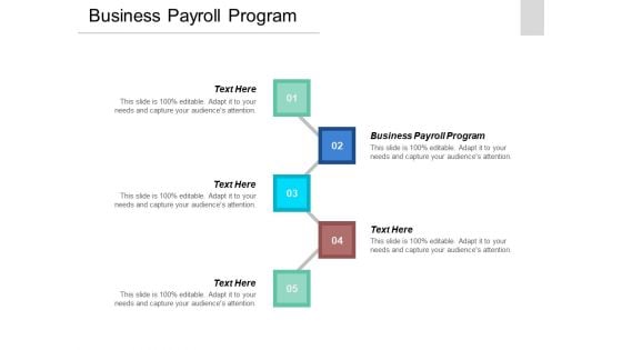 Business Payroll Program Ppt Powerpoint Presentation Show Clipart Cpb