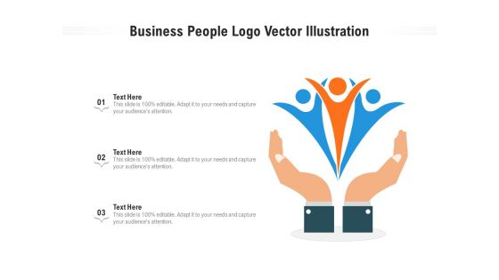 Business People Logo Vector Illustration Ppt PowerPoint Presentation Icon Pictures PDF