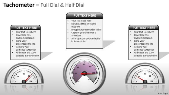 Business People Tachometer Full Dial PowerPoint Slides And Ppt Diagram Templates