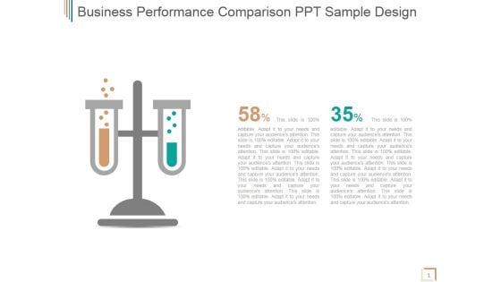 Business Performance Comparison Ppt PowerPoint Presentation Examples