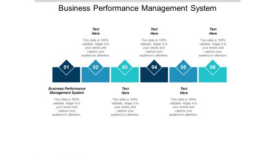 Business Performance Management System Ppt Powerpoint Presentation Outline Show Cpb