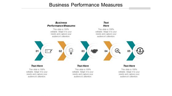 Business Performance Measures Ppt PowerPoint Presentation Styles Sample Cpb