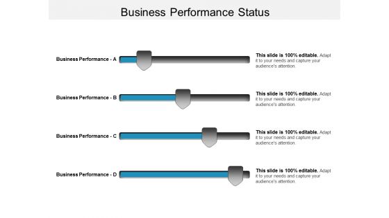 Business Performance Status Ppt PowerPoint Presentation Model Professional