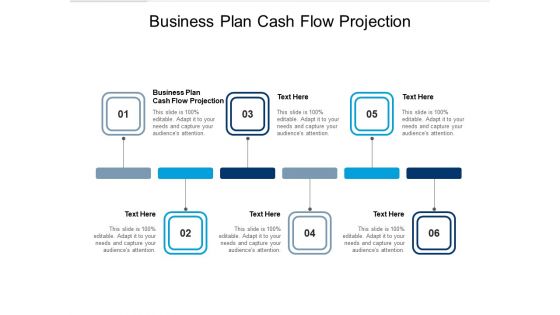 Business Plan Cash Flow Projection Ppt PowerPoint Presentation Gallery Images Cpb