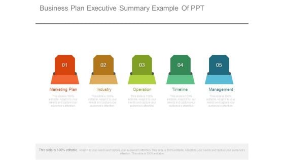 Business Plan Executive Summary Example Of Ppt Business Plan Executive Summary Example Of Ppt