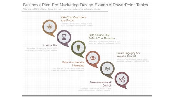 Business Plan For Marketing Design Example Powerpoint Topics