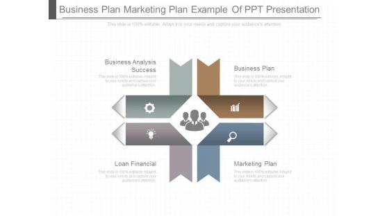 Business Plan Marketing Plan Example Of Ppt Presentation