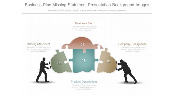 Business Plan Missing Statement Presentation Background Images