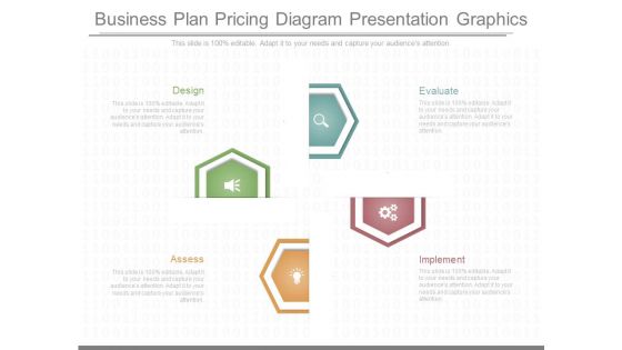 Business Plan Pricing Diagram Presentation Graphics