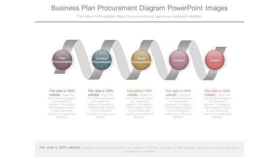 Business Plan Procurement Diagram Powerpoint Images