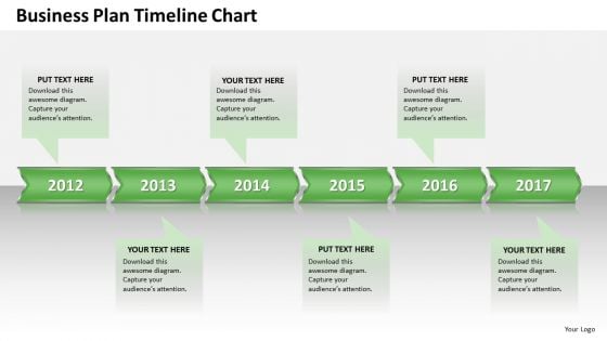 Business Plan Timeline Chart PowerPoint Templates Ppt Slides Graphics