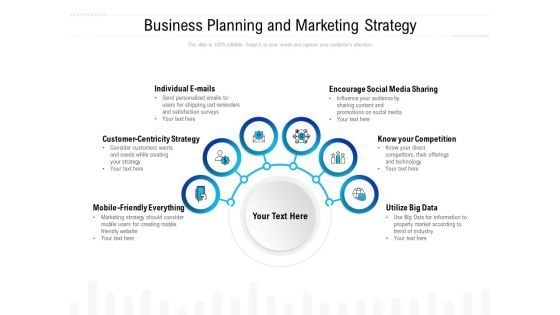 Business Planning And Marketing Strategy Ppt PowerPoint Presentation Pictures Show PDF