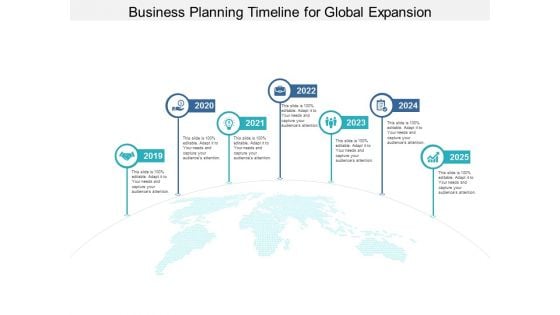 Business Planning Timeline For Global Expansion Ppt Powerpoint Presentation Summary Aids