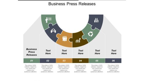 Business Press Releases Ppt PowerPoint Presentation Gallery Graphics Example Cpb