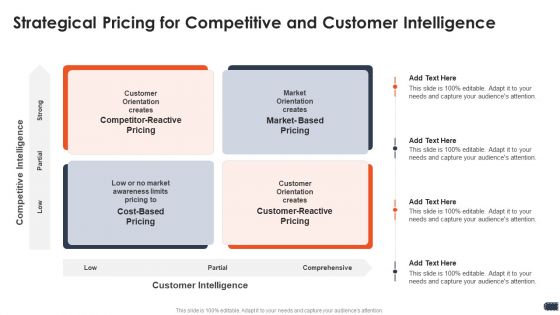 Business Pricing Model Strategical Pricing For Competitive And Customer Intelligence Ppt Gallery Summary PDF