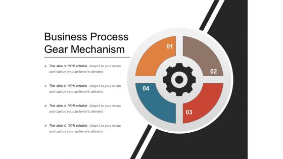 Business Process Gear Mechanism Ppt PowerPoint Presentation Icon Example PDF