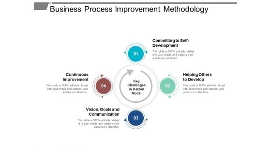 Business Process Improvement Methodology Ppt PowerPoint Presentation Pictures Professional