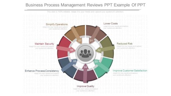 Business Process Management Reviews Ppt Example Of Ppt