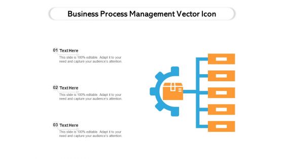 Business Process Management Vector Icon Ppt PowerPoint Presentation Gallery Good PDF
