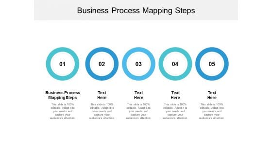 Business Process Mapping Steps Ppt PowerPoint Presentation Icon Visuals Cpb