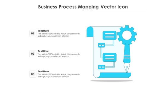 Business Process Mapping Vector Icon Ppt PowerPoint Presentation File Images PDF