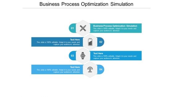 Business Process Optimization Simulation Ppt PowerPoint Presentation Summary Inspiration Cpb