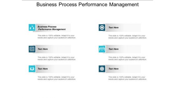 Business Process Performance Management Ppt PowerPoint Presentation Outline Graphics Pictures Cpb