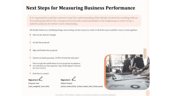 Business Process Performance Measurement Next Steps For Measuring Business Performance Clipart PDF Business Process Performance Measurement Next Steps For Measuring Business Performance Clipart PDF