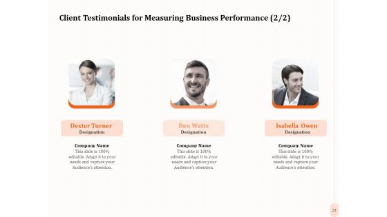 Business Process Performance Measurement Proposal Ppt PowerPoint Presentation Complete Deck With Slides