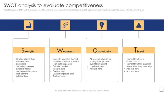 Business Process Redesigning Swot Analysis To Evaluate Competitiveness Download PDF