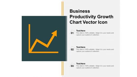 Business Productivity Growth Chart Vector Icon Ppt PowerPoint Presentation File Example File PDF