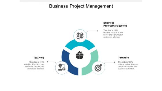 Business Project Management Ppt PowerPoint Presentation Professional Smartart Cpb