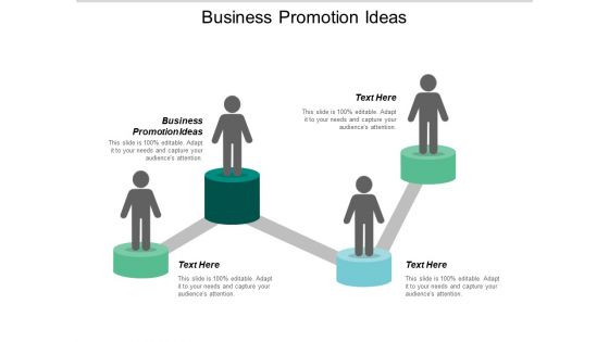 Business Promotion Ideas Ppt PowerPoint Presentation Icon Infographic Template Cpb