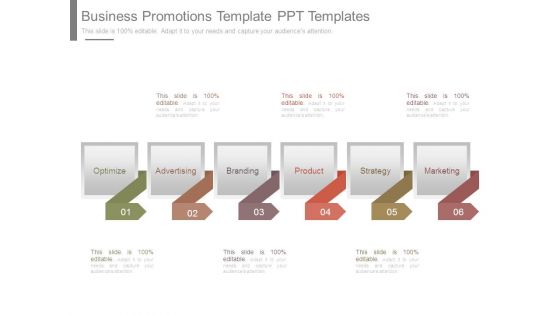 Business Promotions Template Ppt Templates