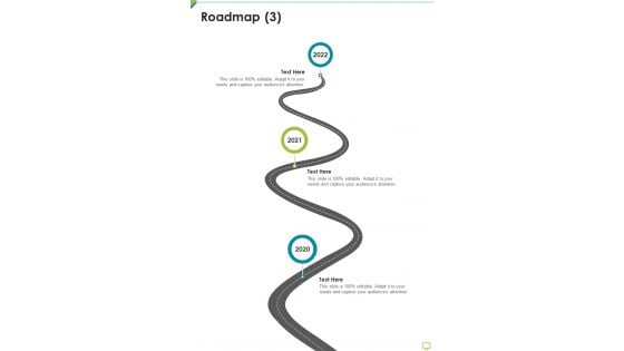 Business Proposal For Successful Workshop Delivery Roadmap One Pager Sample Example Document