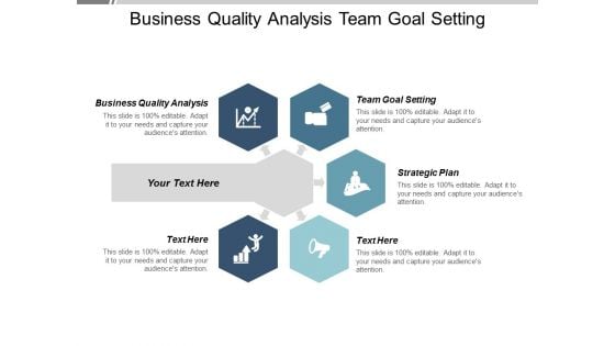 Business Quality Analysis Team Goal Setting Strategic Plan Ppt PowerPoint Presentation Icon Aids