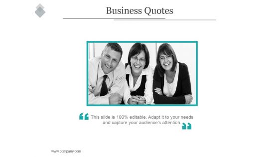 Business Quotes Ppt PowerPoint Presentation Infographics