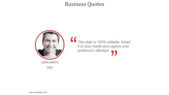 Business Quotes Ppt PowerPoint Presentation Microsoft
