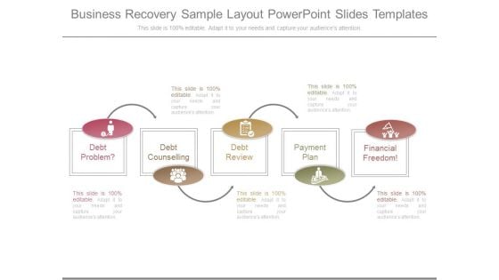 Business Recovery Sample Layout Powerpoint Slides Templates