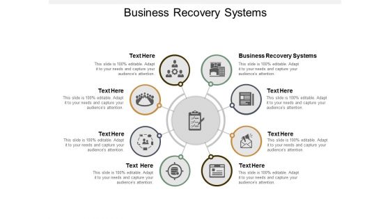 Business Recovery Systems Ppt PowerPoint Presentation Model Slideshow Cpb