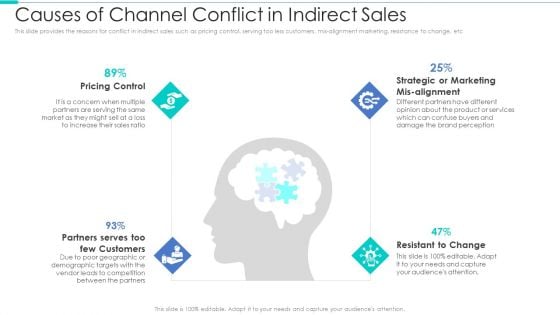 Business Relationship Management Tool Causes Of Channel Conflict In Indirect Sales Introduction PDF