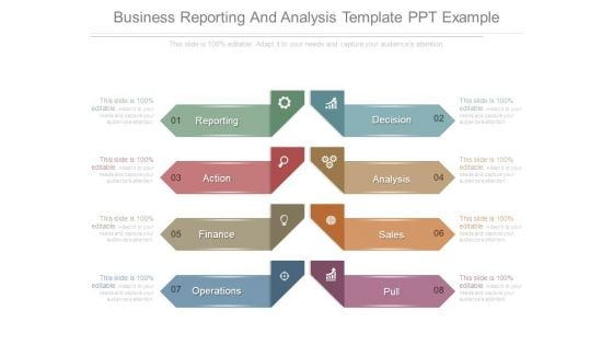Business Reporting And Analysis Template Ppt Example