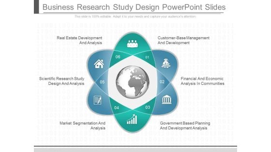 Business Research Study Design Powerpoint Slides