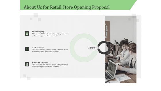 Business Retail Shop Selling About Us For Retail Store Opening Proposal Infographics PDF Business Retail Shop Selling About Us For Retail Store Opening Proposal Infographics PDF