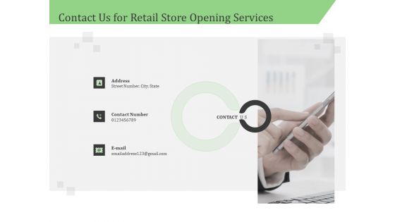 Business Retail Shop Selling Contact Us For Retail Store Opening Services Guidelines PDF