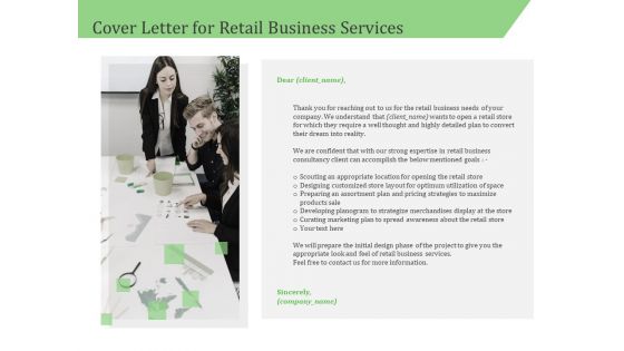 Business Retail Shop Selling Cover Letter For Retail Business Services Topics PDF Business Retail Shop Selling Cover Letter For Retail Business Services Topics PDF