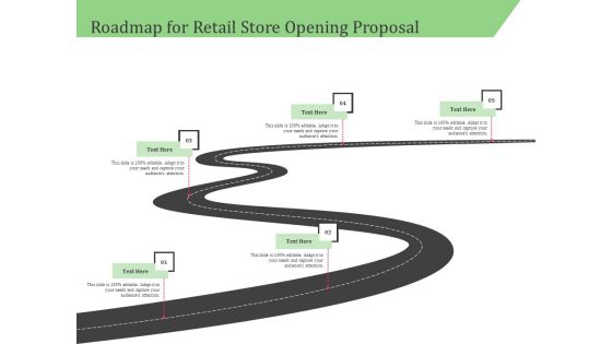 Business Retail Shop Selling Roadmap For Retail Store Opening Proposal Rules PDF