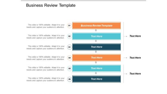 Business Review Template Ppt PowerPoint Presentation Inspiration Deck Cpb